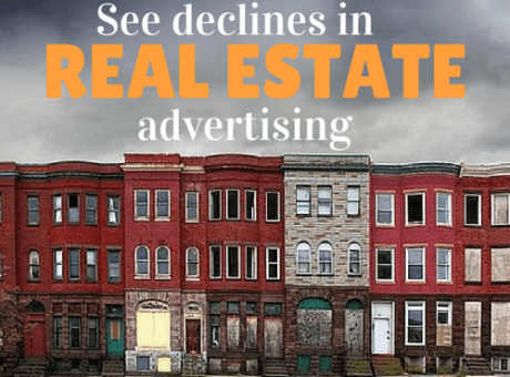 see declines in real estate advertising
