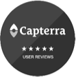 5-Star Capterra Reviews Logo