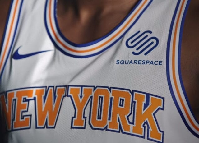 Knicks Jersey Ad