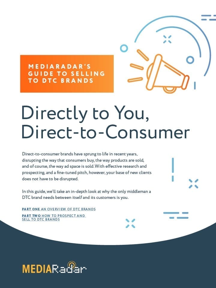 MediaRadar’s Guide to Selling to Direct-To-Consumer (DTC) Brands