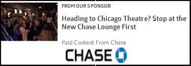native advertising example chase