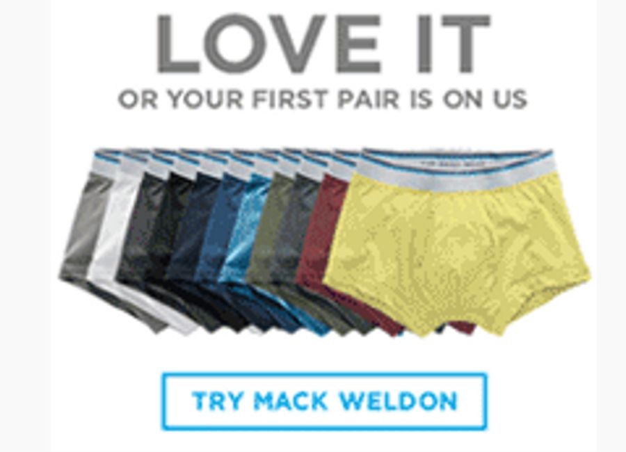 Mack Weldon Ad