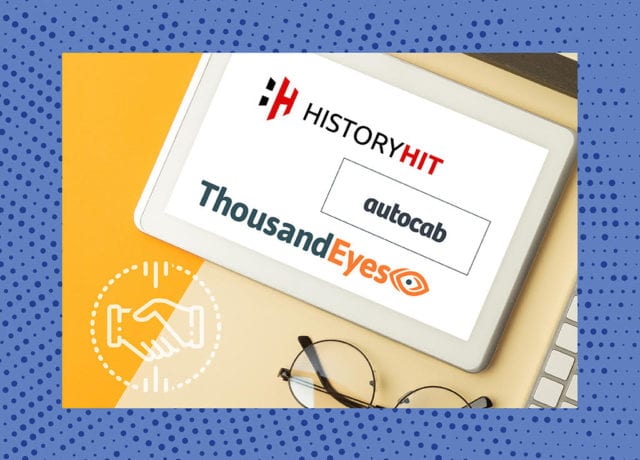 M&A Report: Autocab, HistoryHit and ThousandEyes In the News