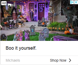 Michael\'s Halloween Ad