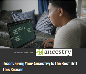 ancestry ad discovering ancestry is best gift this season
