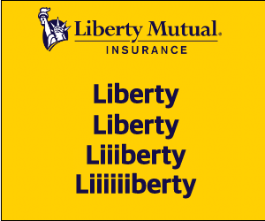 liberty mutual insurance ad yellow and black