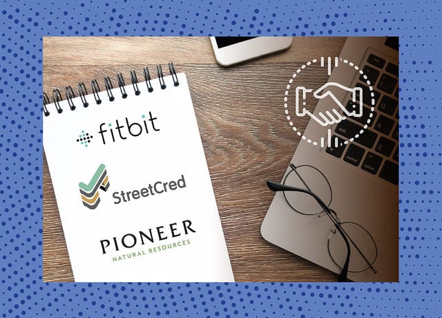 M&A featured image fitbit, streetcred, pioneer natural resources