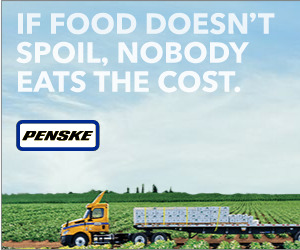Penske ad food doesn\'t spoil shipping