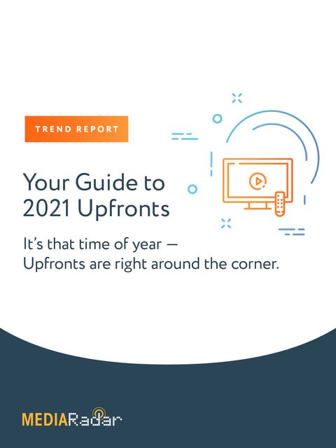 MediaRadar 2021 Guide To Upfronts Cover Image