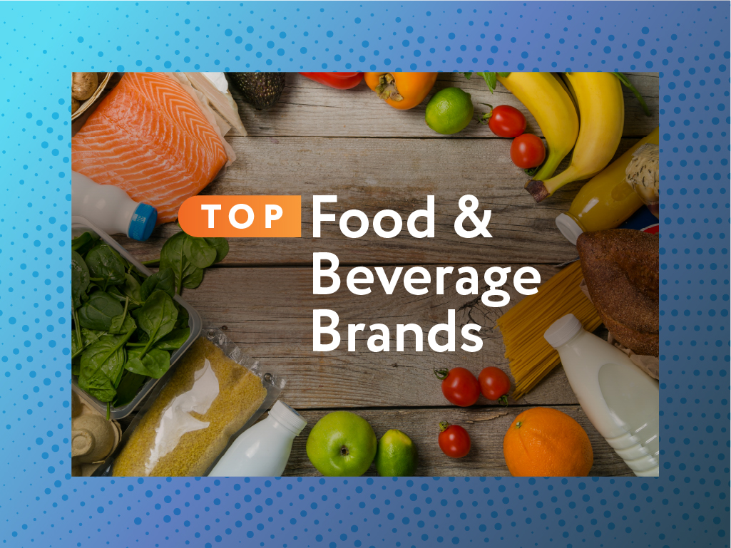 top food and beverage brands